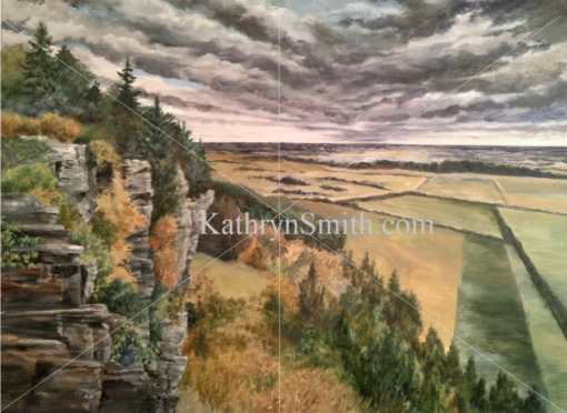 “Storm Clouds Over Mount Nemo” – Open Edition