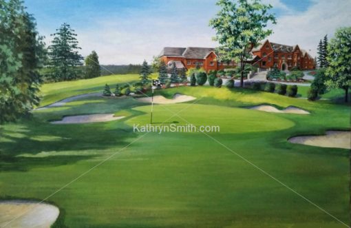 "Hamilton Golf & Country Club - View from 9 East"